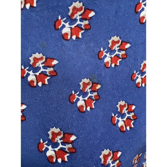 Faithfull The Brand Romy Strapless Tiered Dress Size Small Romantic Floral Blue - Picture 10 of 10